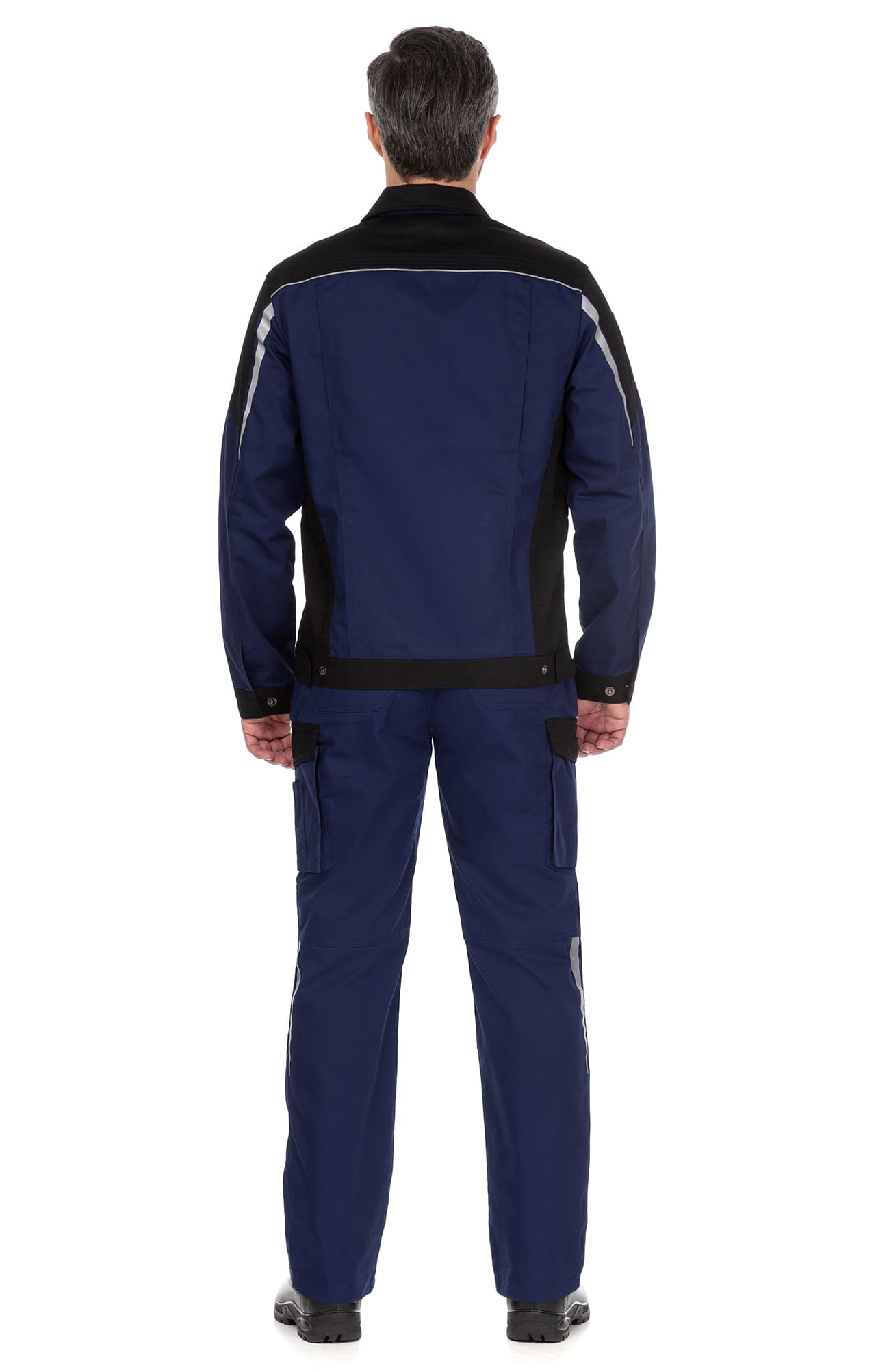 64617 Костюм  NEW 2 темно-синий с черным STATUS  Летняя спецодежда  размер 44-46/170-176  - Вид №20