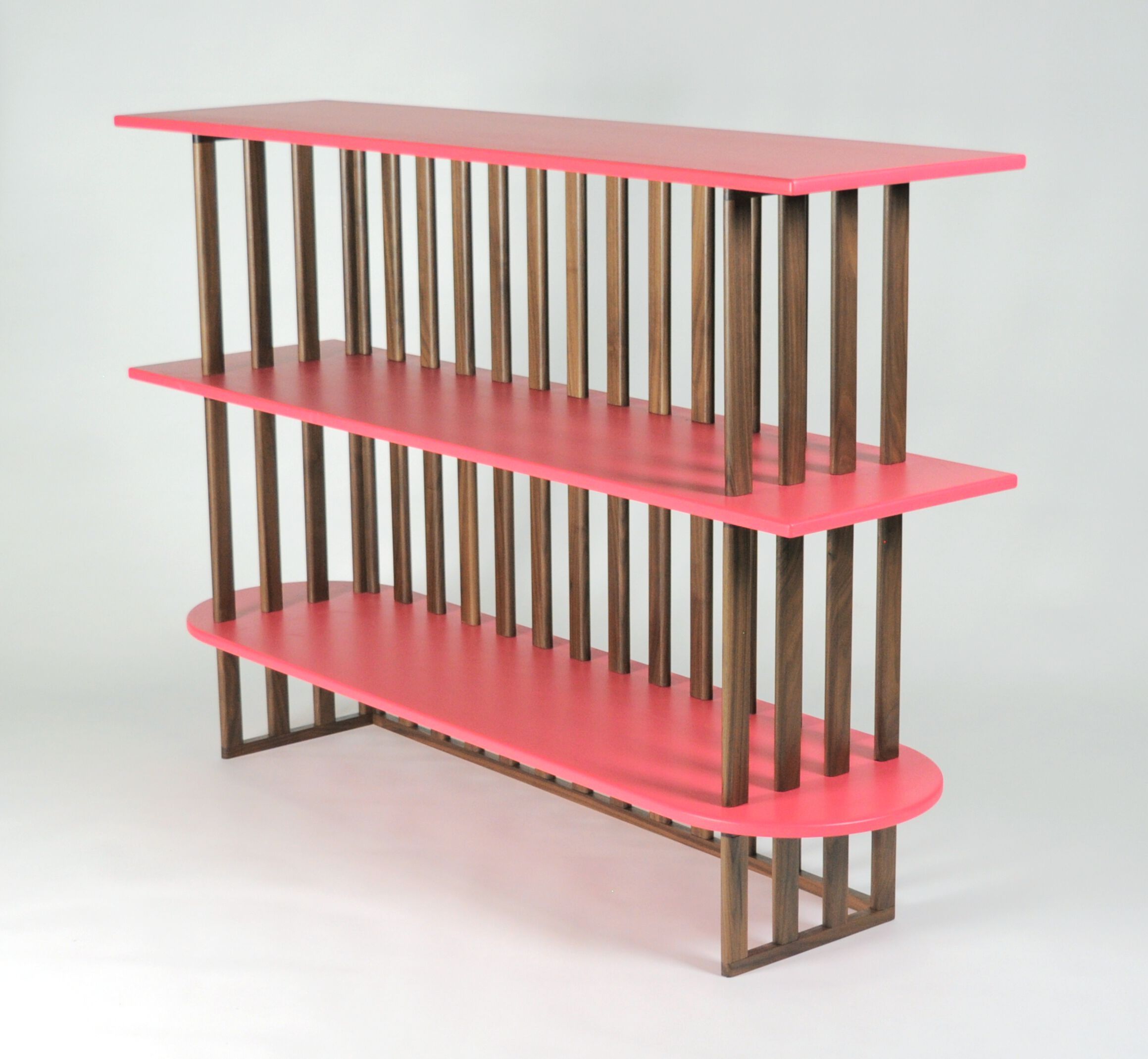 Книжный шкаф из массива дерева с тремя полками Medulum Лидо ARCH-00110101 - Вид №4