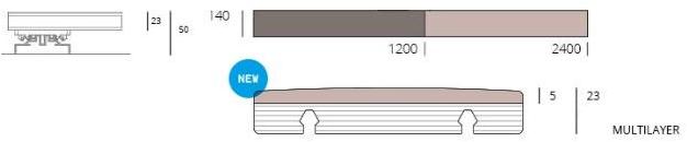 Listone Giordano Профнастил из тика Decking sun-id-1456964 - Вид №4