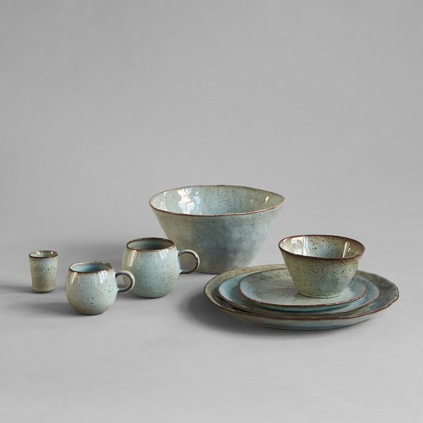 101 Copenhagen Керамическая сервировочная тарелка Aqualia and sakari 011002 - Вид №1