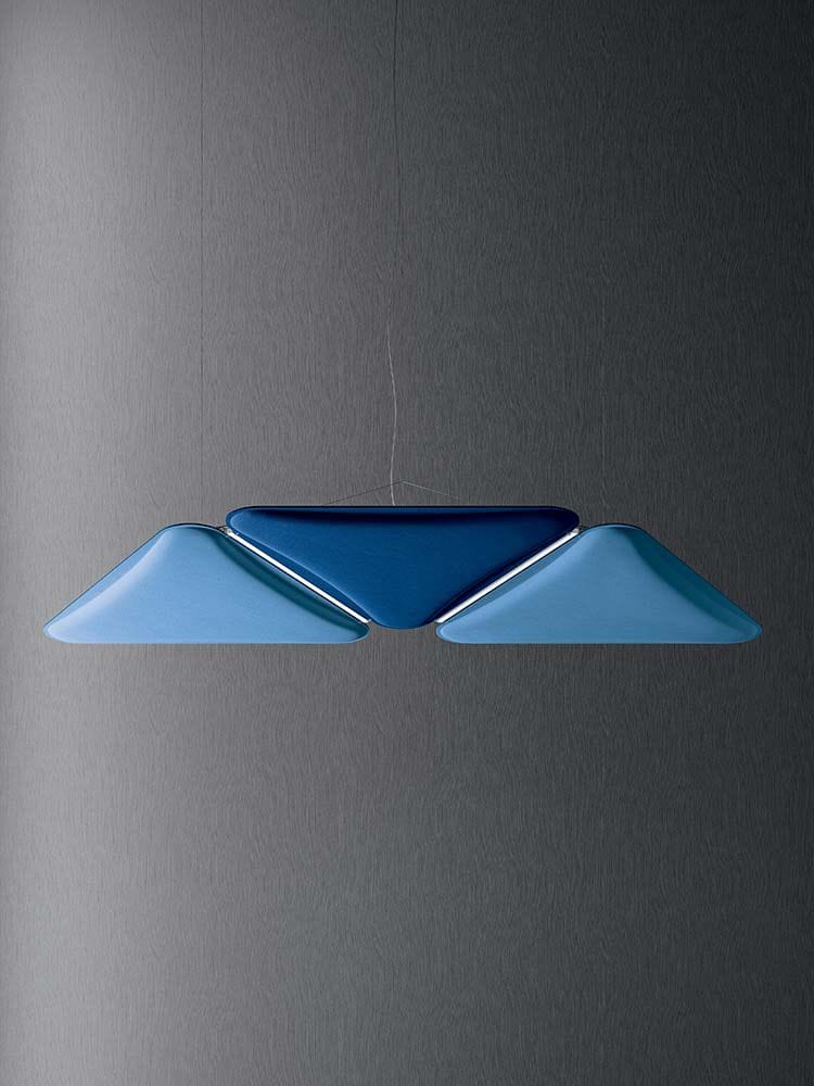 Алюминиевый акустический светодиодный подвесной светильник Quadrifoglio Group Design Lighting ARCH-00005654 - Вид №4