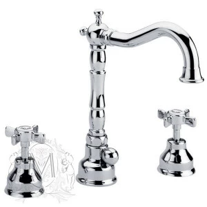 Смеситель MIGLIORE Princeton ML.PRN-812.CR для раковины - хром, на 3 отверстия