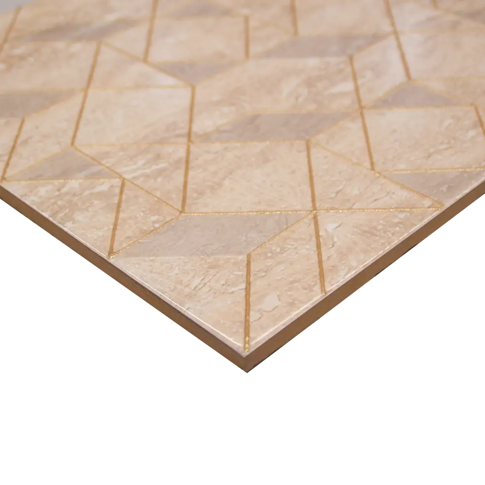 Декор настенный Azori Ascoli Diamond 31.5x63 см матовый камень цвет бежевый STLM-2113963 - Вид №3