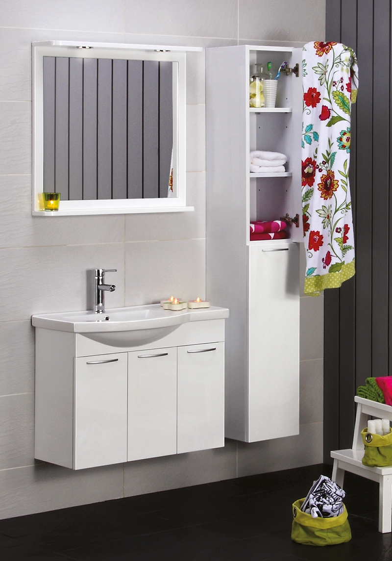 1288 Mirror Fix 750 White Matt Noro  Белый  - Вид №1