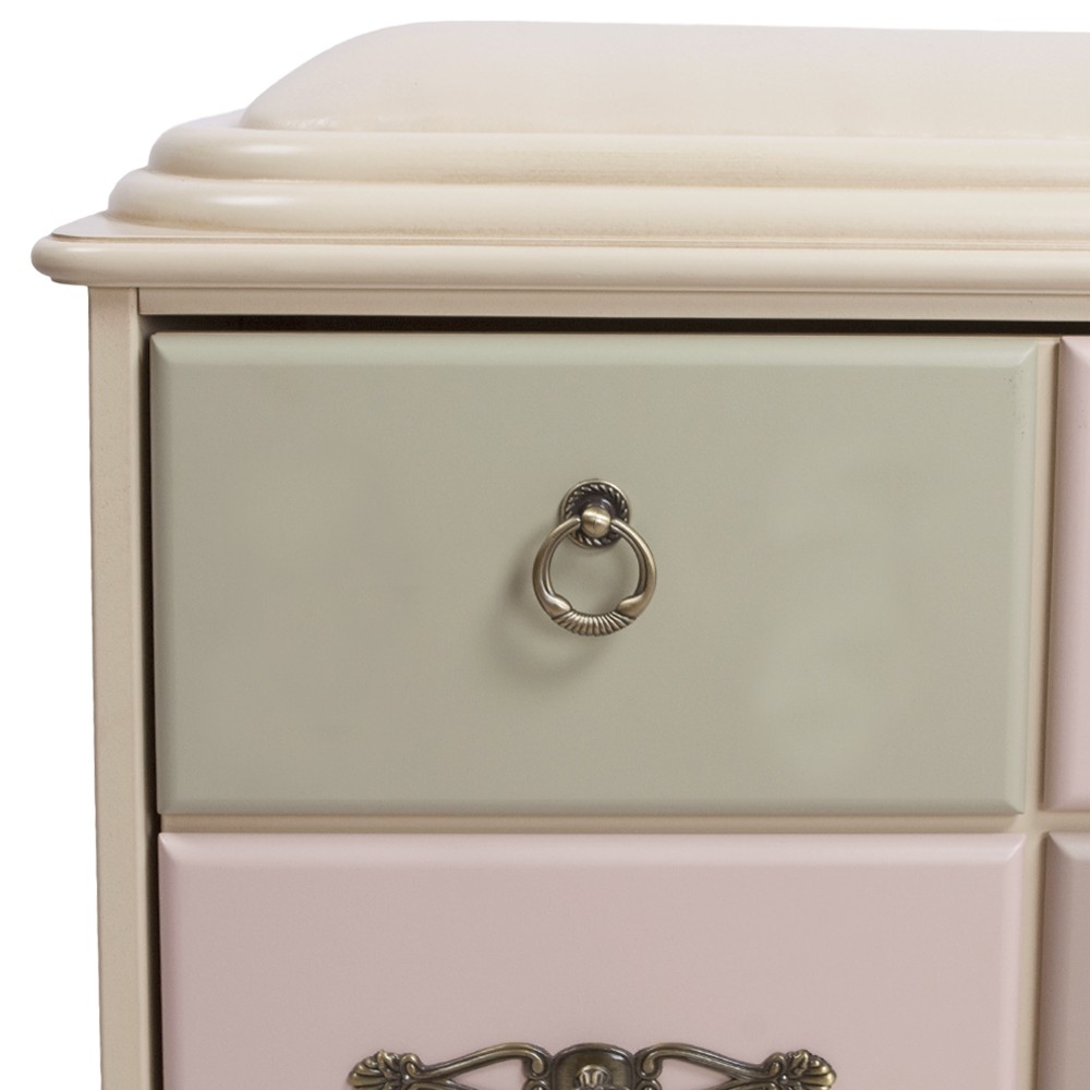 11533 Банкетка Пандора 1 с обувницей Акварель BOGACHO 4627139503439 - Вид №3