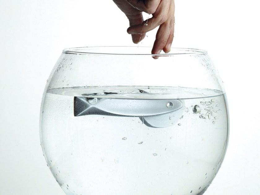 LINEA CALI' Ручка из хромированной латуни с кристаллами swarovski® на розе с замком Fish crystal sun-id-1456395 - Вид №1