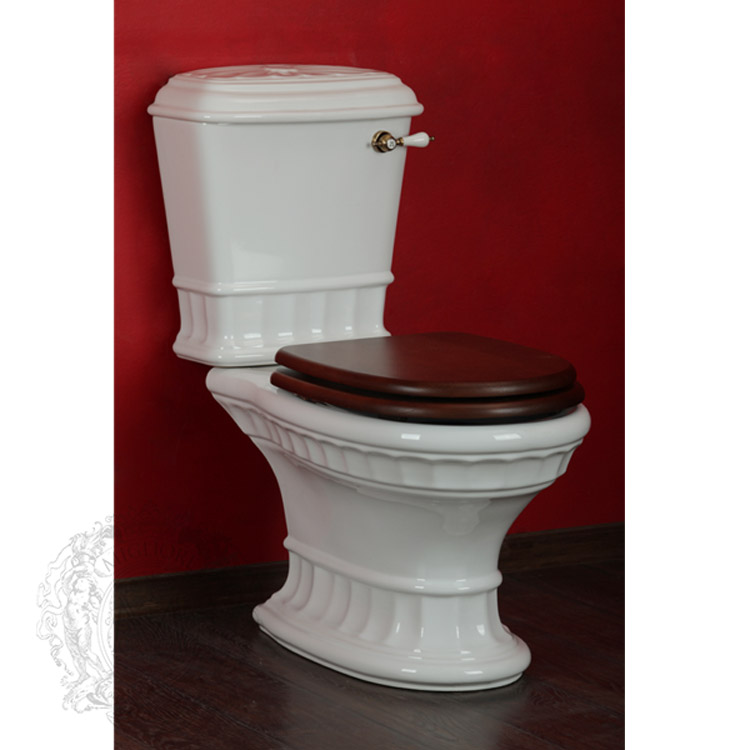 ML.GNT-25.802.BI/ML.GNT-25.848.BI/ML.MEC-29.148.CR Компакт унитаз с бачком Белый Migliore  Италия  - Вид №1