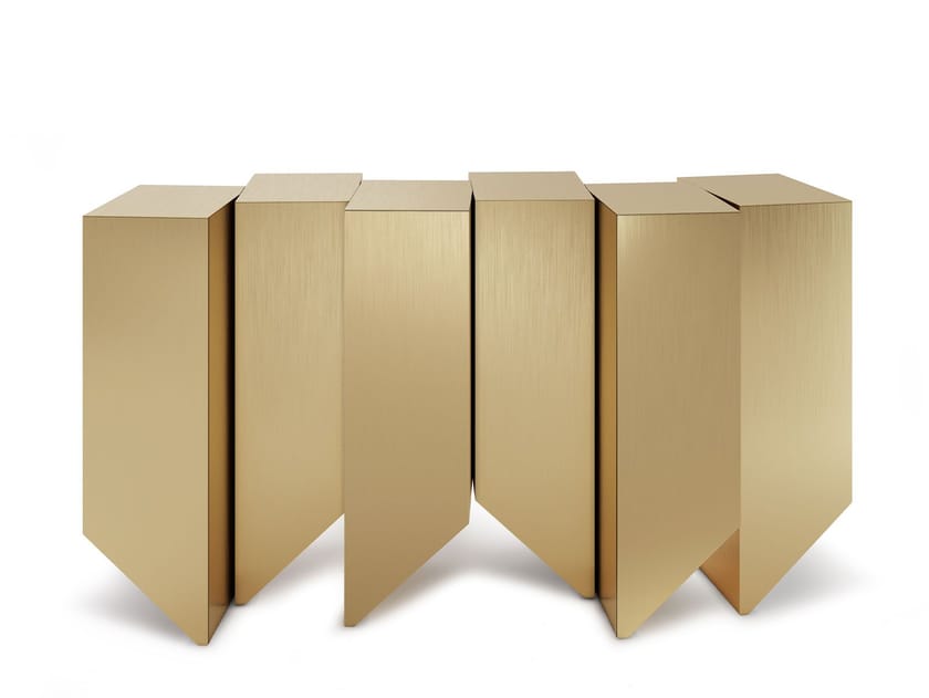 Латунная консоль Ginger & Jagger GEODE ARCH-00096332