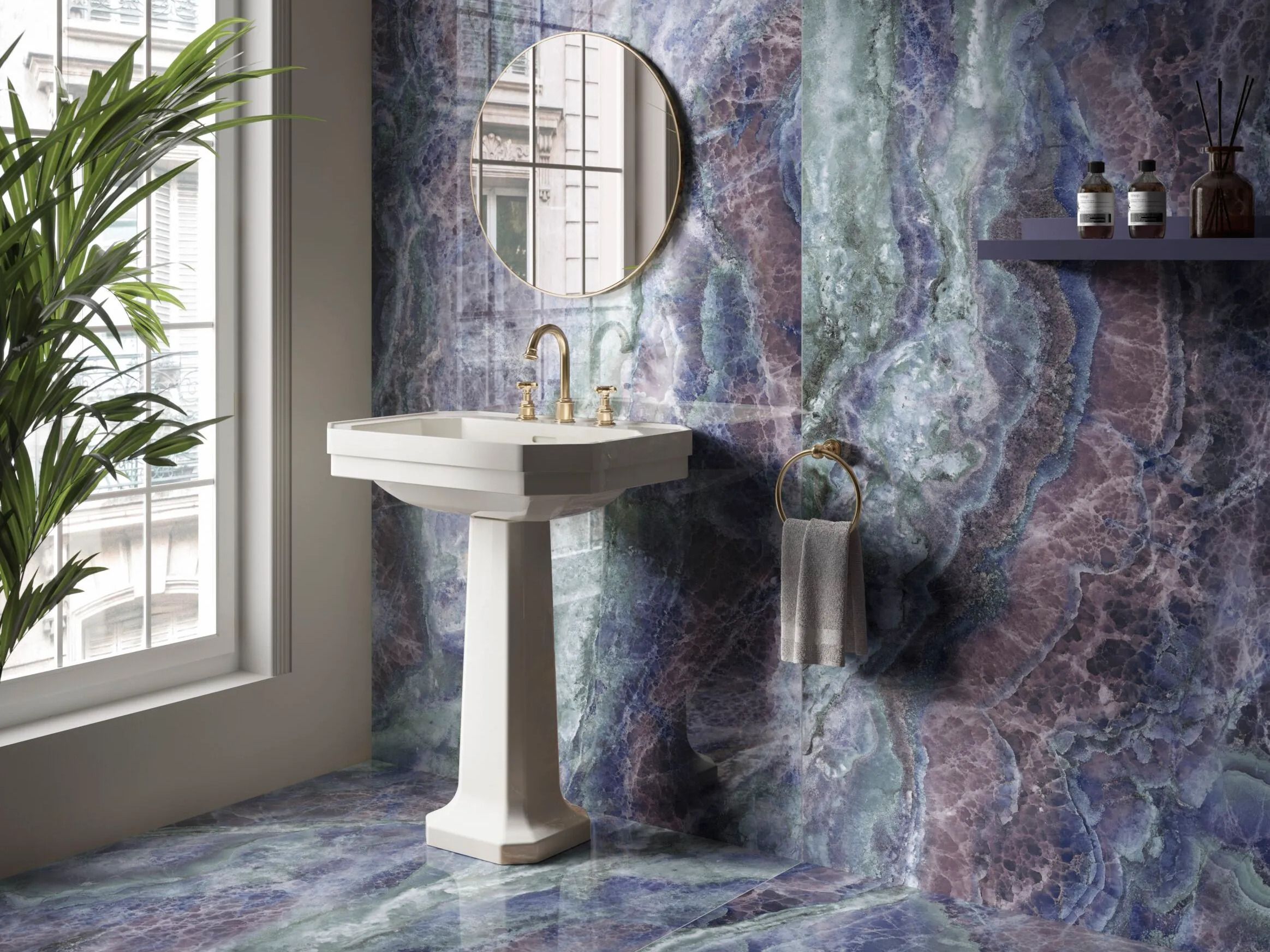 Пол / керамогранит с мраморным эффектом CERAMICA SANT'AGOSTINO Экстра ARCH-00114167