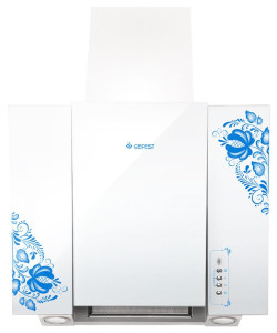 7941263 Вытяжка наклонная Gefest ВО 3603 К18 белый/белый