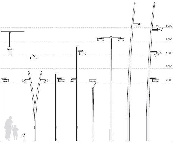 Cariboni group Светодиодный уличный фонарь из алюминия Kosmos sun-id-1351125 - Вид №2