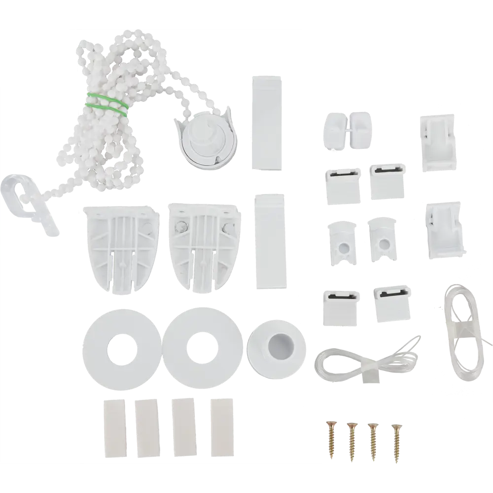 Штора рулонная Inspire Blackout, 100x160 см, цвет белый STLM-2165161 - Вид №3