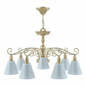 Подвесная люстра Lamp4you Provence E4-07-H-LMP-O-20 LAMP4YOU ДИЗАЙНЕРСКИЕ, PROVENCE 138178 Белый