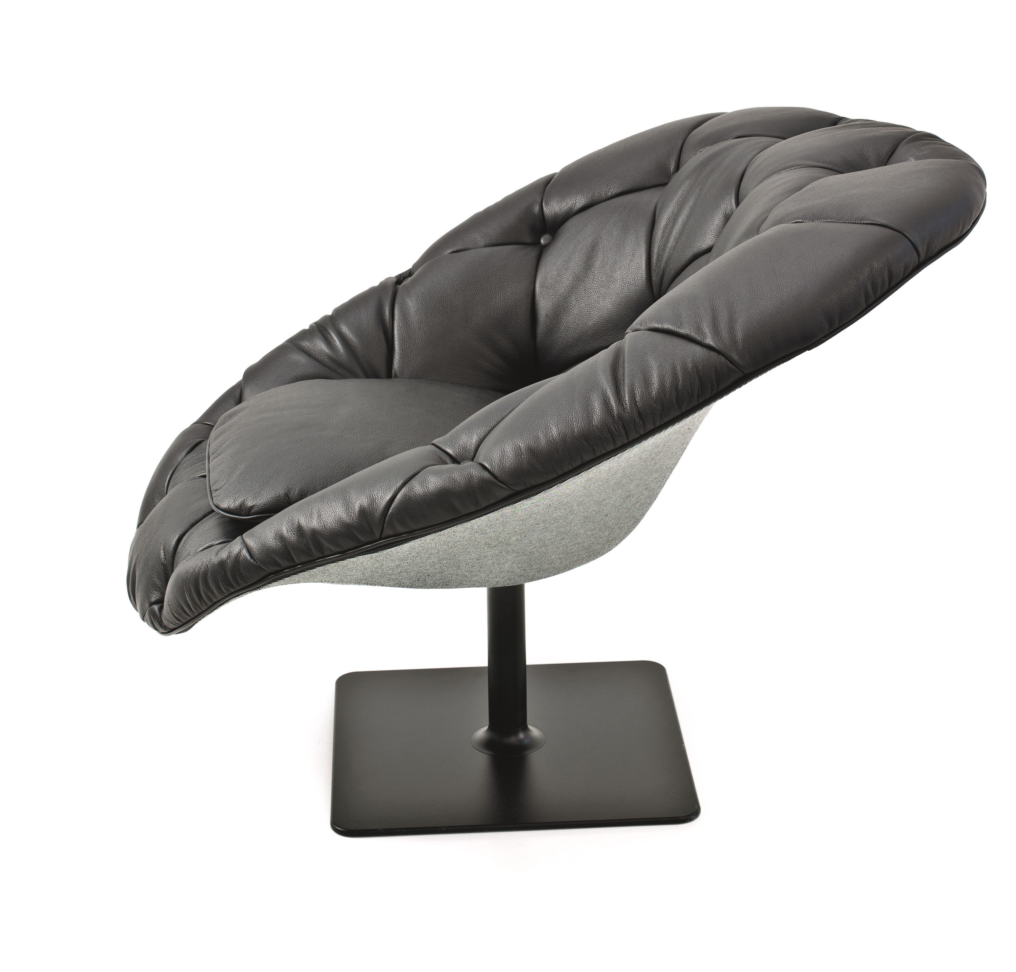 Вращающееся кожаное кресло capitonné MOROSO Bohemian ARCH-00009355 - Вид №1