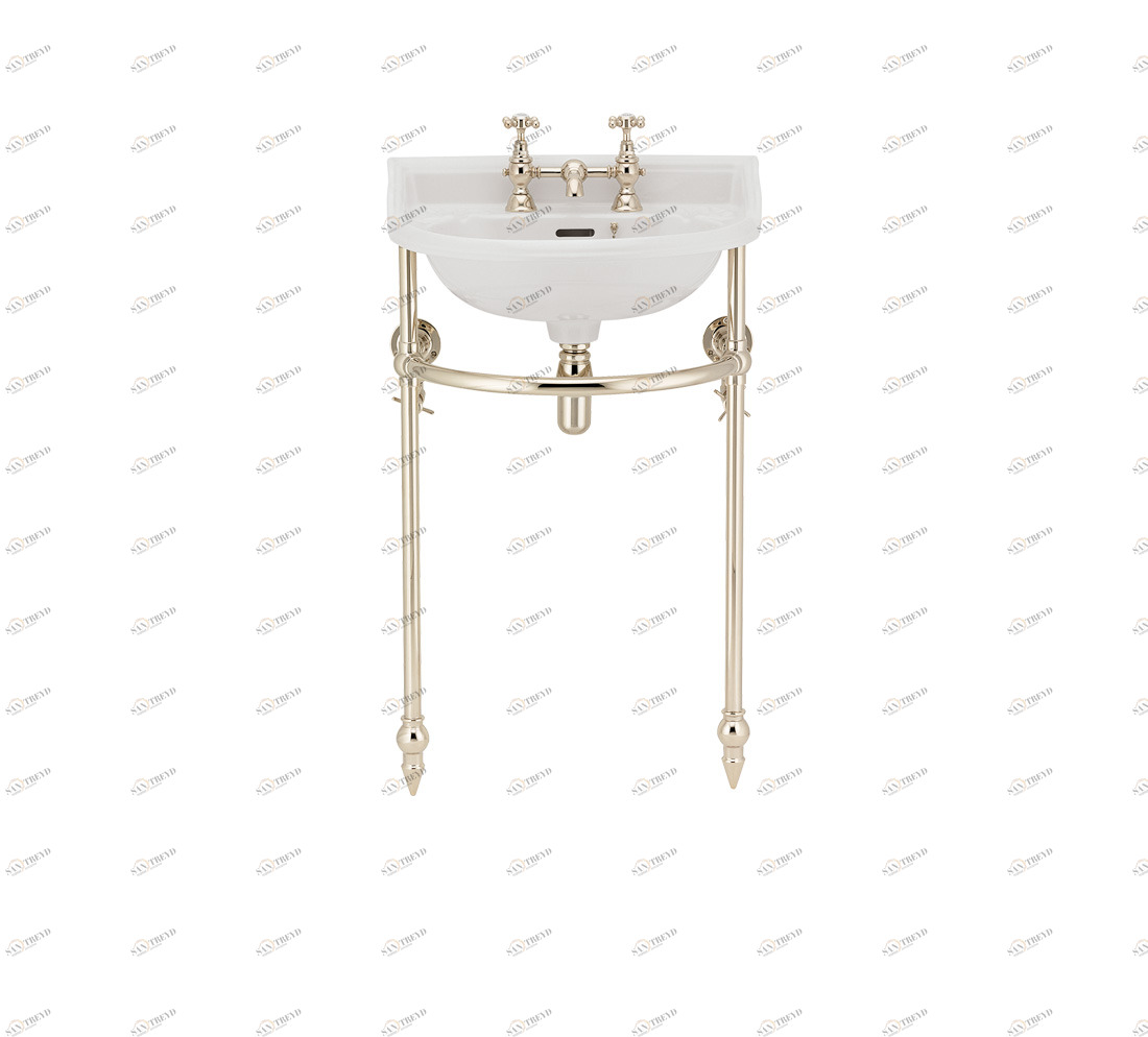 Gentry Home Таз большой белый Victorian Incalux GH103347