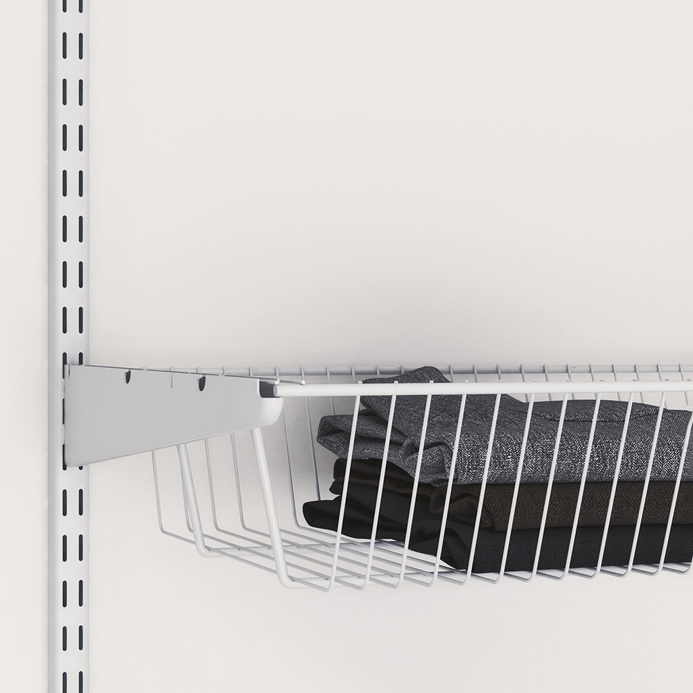 Полка-корзина , 603x406x118 мм, белый LJPS0504 Public Steel Россия  - Вид №1