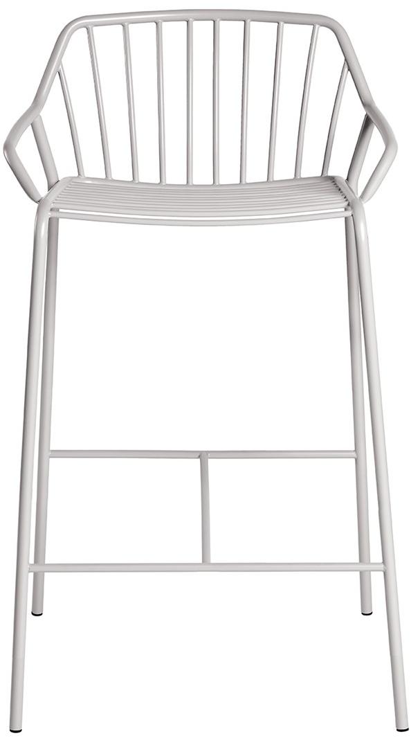 CaStil Табурет металлический со спинкой и подставкой для ног Ada Ada sg - Вид №4