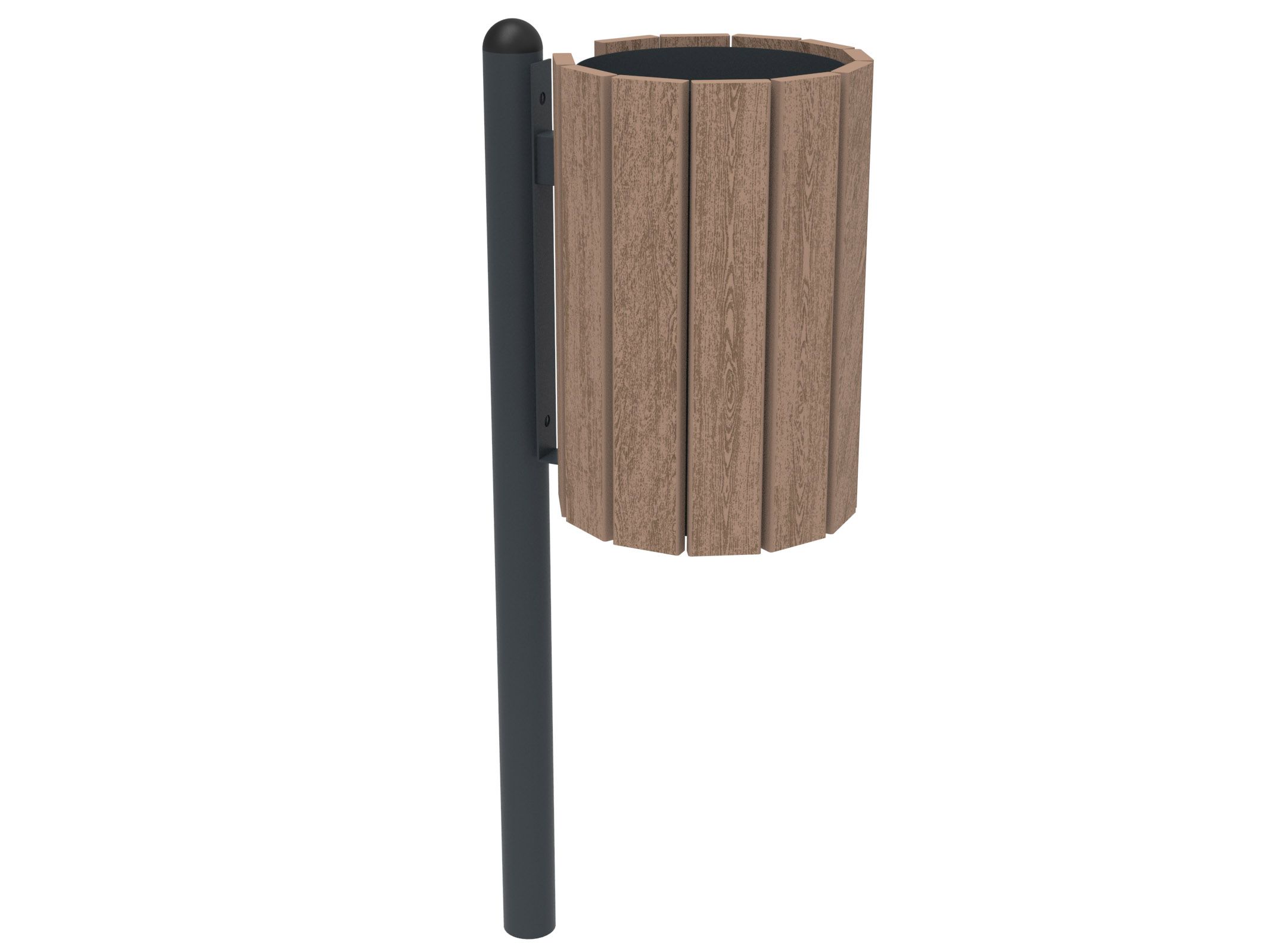 Открытый WPC держатель для мусора Lazzari Mediterraneo ARCH-00144732