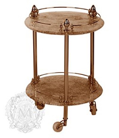 Столик на колесиках MIGLIORE Elizabetta ML.ELB-60.149.DO - золото  - Вид №2