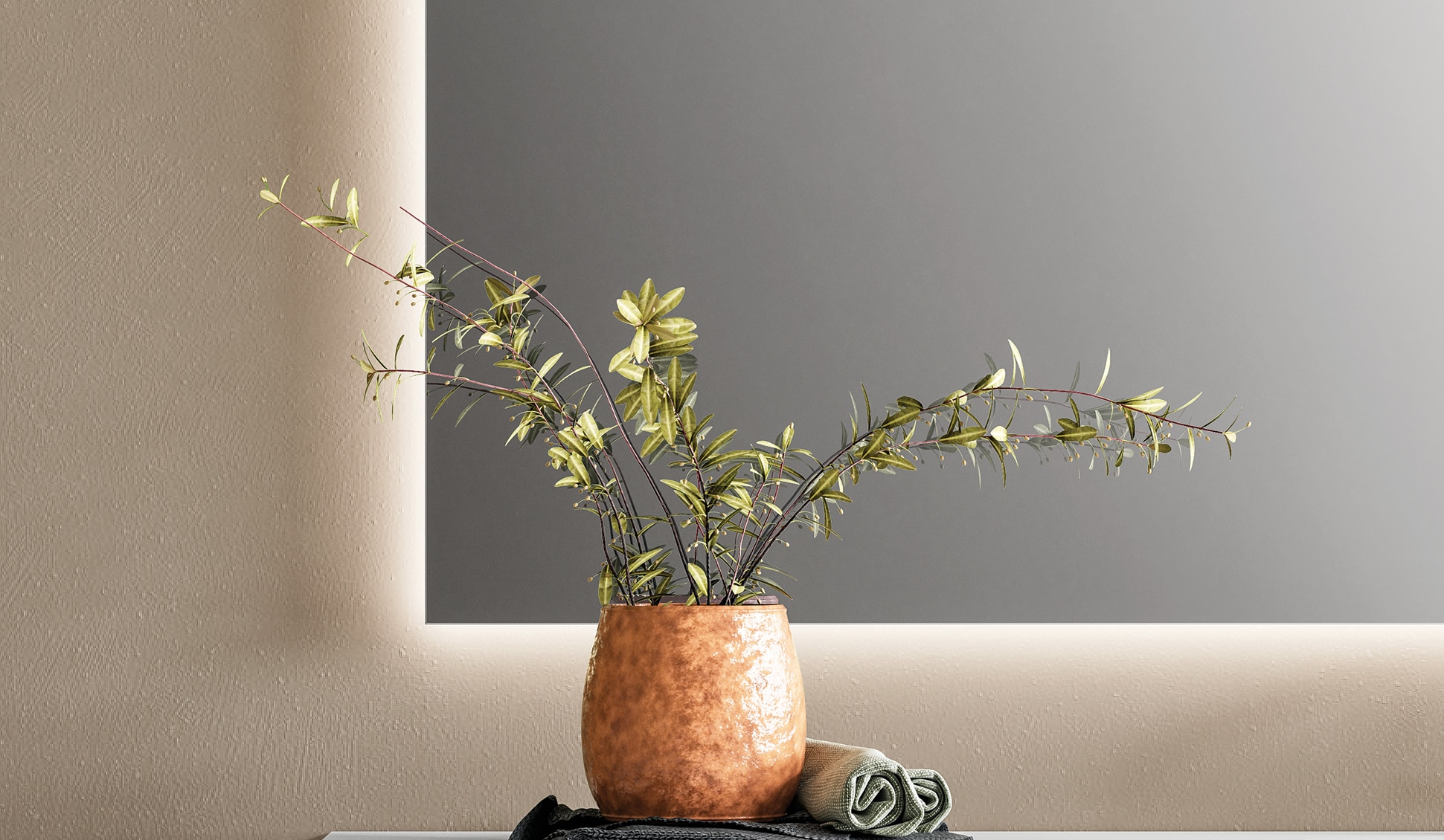 Four led Mastella  Mirrors & lights 