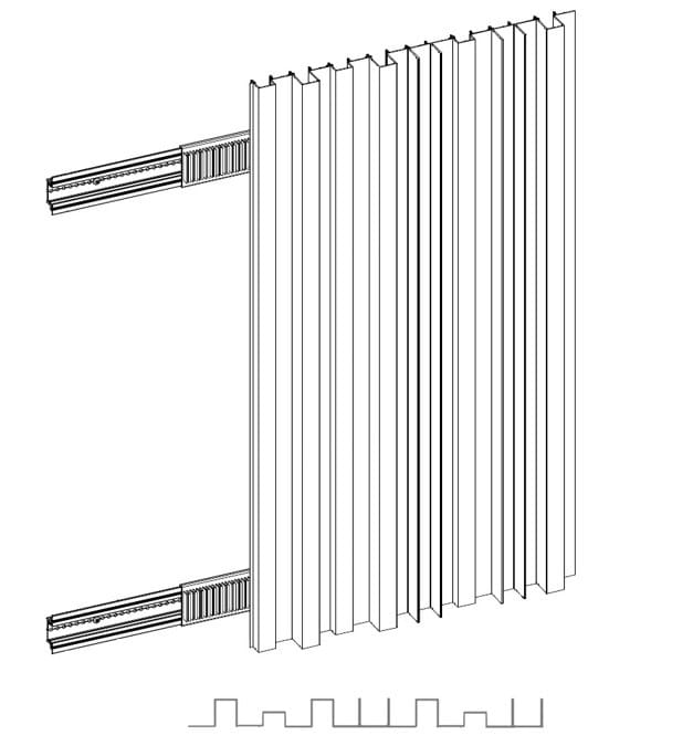 Трехмерная поверхность для внутренних/наружных фасадов RENSON Linarte ARCH-00141953 - Вид №28