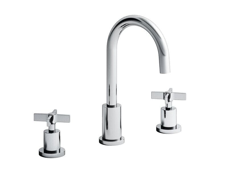 Смеситель для раковины с 3 отверстиями CRISTINA Rubinetterie Cross Road ARCH-00068681 - Вид №1