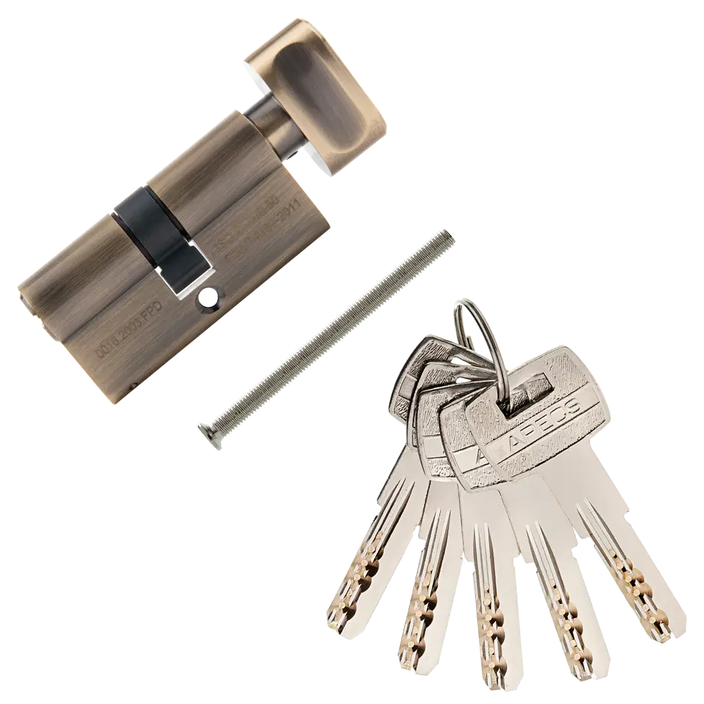 Цилиндровый механизм APECS Pro LM-60-C-AB с защитой от взлома 84168029 SM STLM-0046647 - Вид №1