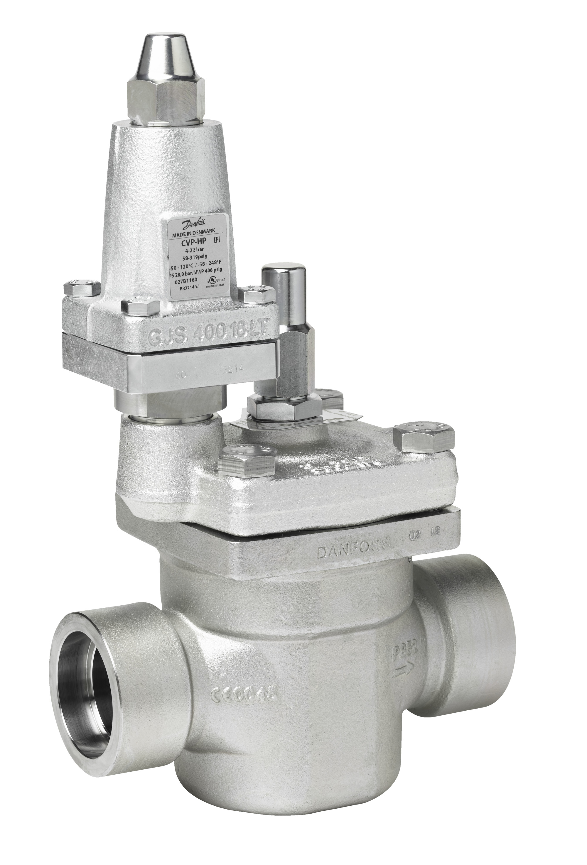 Danfoss ICS — сервоприводные клапаны с пилотным управлением ICS 125 (D 125) Клапан регулятор давл. 027H7140  - Вид №14