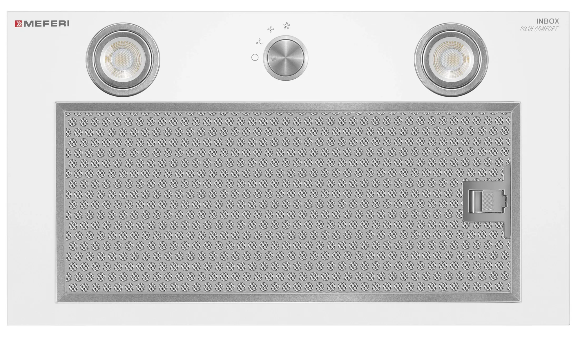 9270641 Вытяжка полновстраиваемая Meferi INBOX52WH PUSH COMFORT белый STDN-0081086 - Вид №5