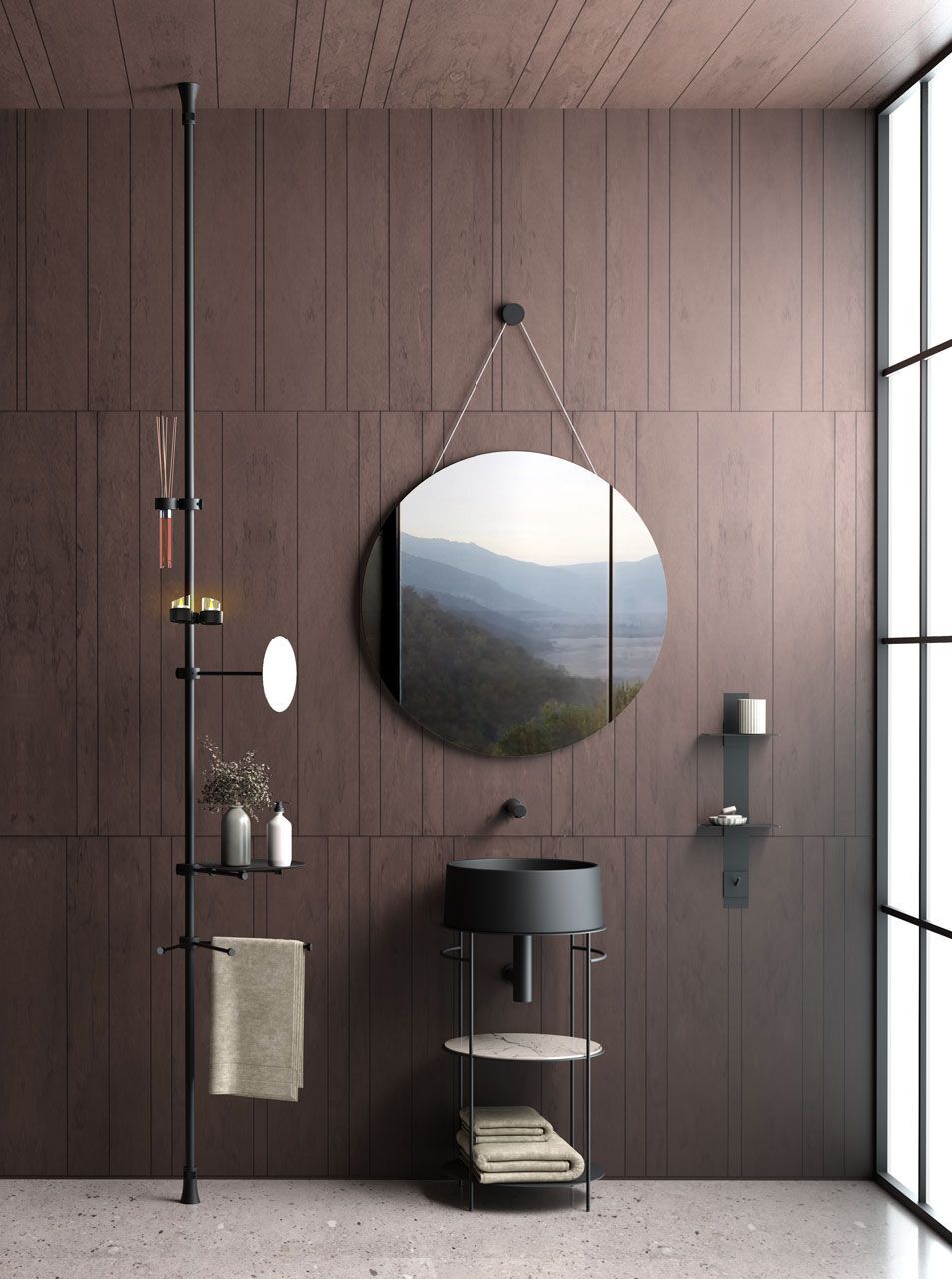 Система аксессуаров для ванной комнаты EVER Life Design You ARCH-00109925 - Вид №2