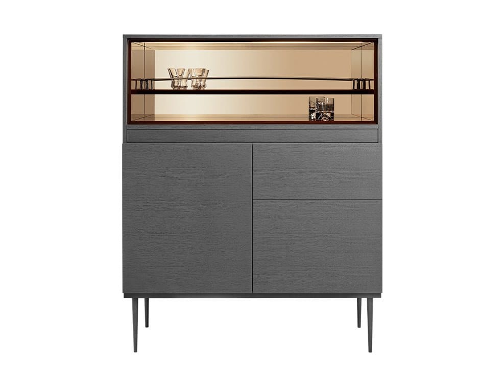 Шкаф из шпона с распашными дверцами HC28 maison ARCH-00094291