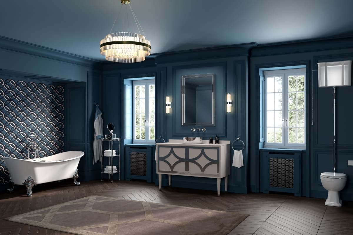 Деревянный напольный умывальник с дверцами Park Avenue CORA 2S ARCH-00075880 - Вид №4