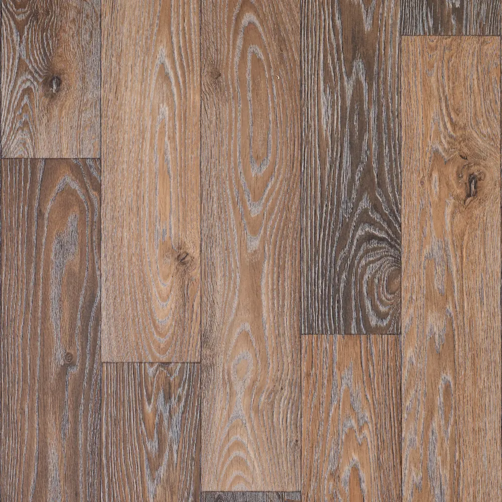 Линолеум бытовой KREAFORTA «Касли» 32 класс, коричневый под дерево 4 м 89441404 STLM-1584077