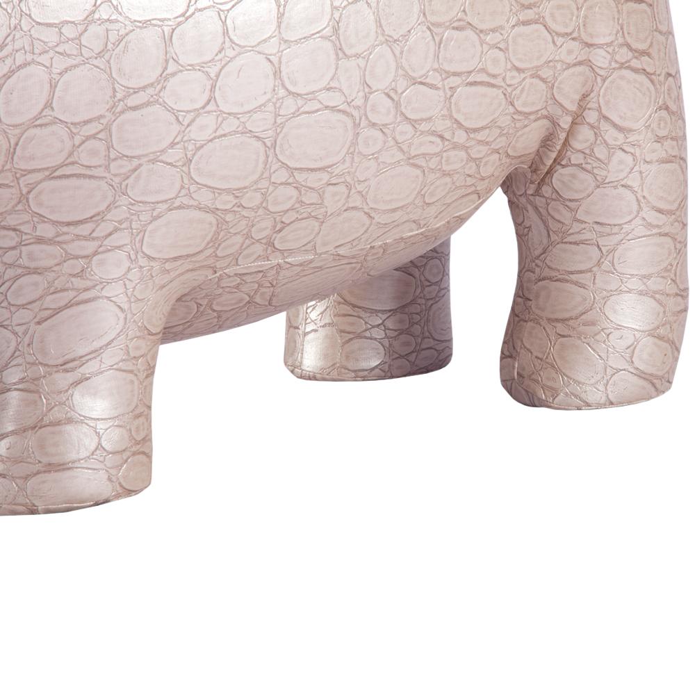 74128 Банкетка Пуф Бегемот средний Жемчуг BOGACHO 4627138152584 - Вид №5