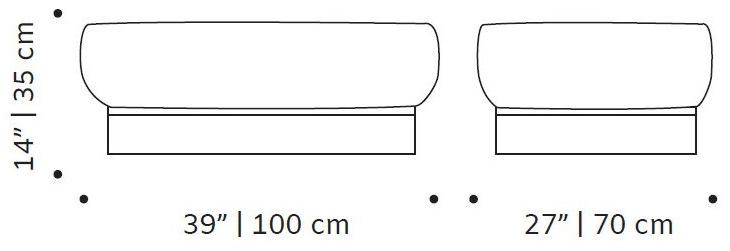 Mambo Unlimited Ideas Овальный журнальный столик из мрамора эстремоз и кожи sun-id-1369226 - Вид №4