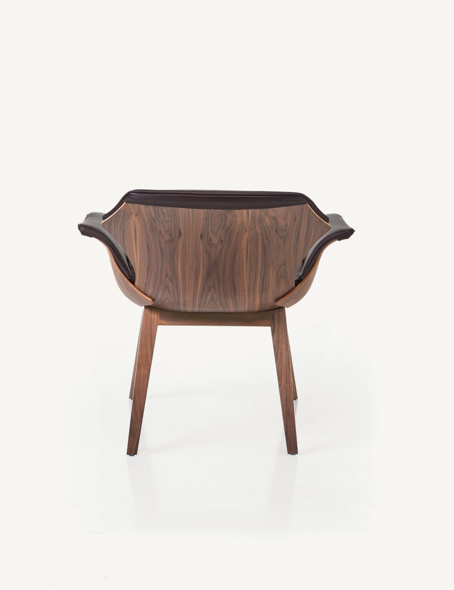 Кожаное кресло с подлокотниками BassamFellows Petal ARCH-00080919 - Вид №6