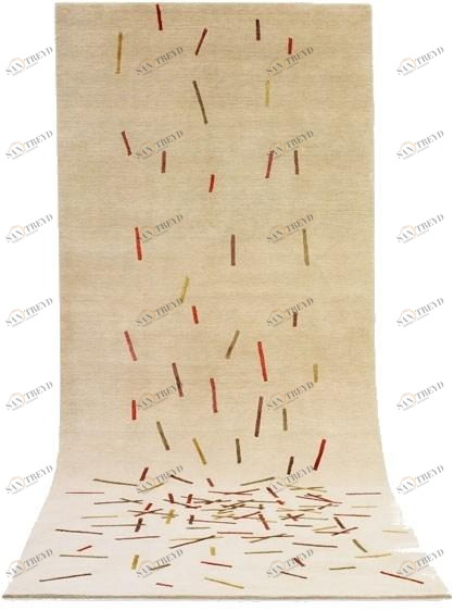 Deirdre Dyson Прямоугольный коврик ручной работы Runners 30