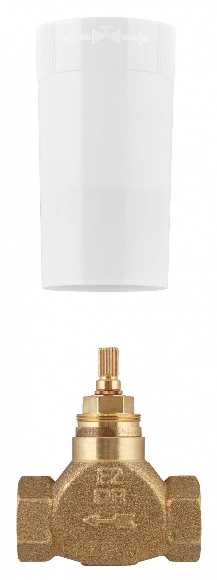 Встраиваемая часть вентиля GROHE, резьба 1/2″, латунь (29800000) Spare Parts