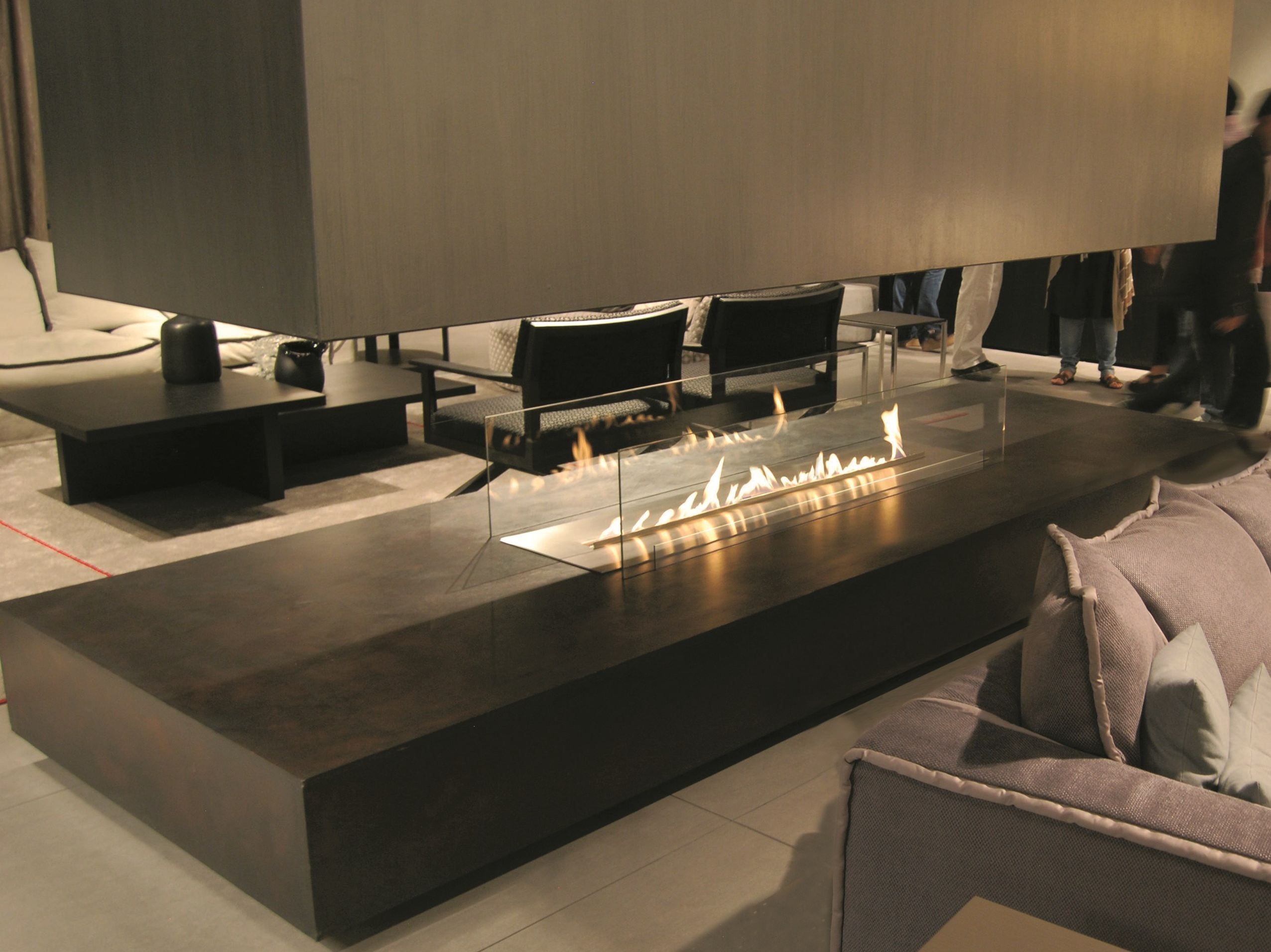 Встроенный камин, Управляемый Wi - Fi и дистанционным управлением Planika Architects line ARCH-00032988 - Вид №3