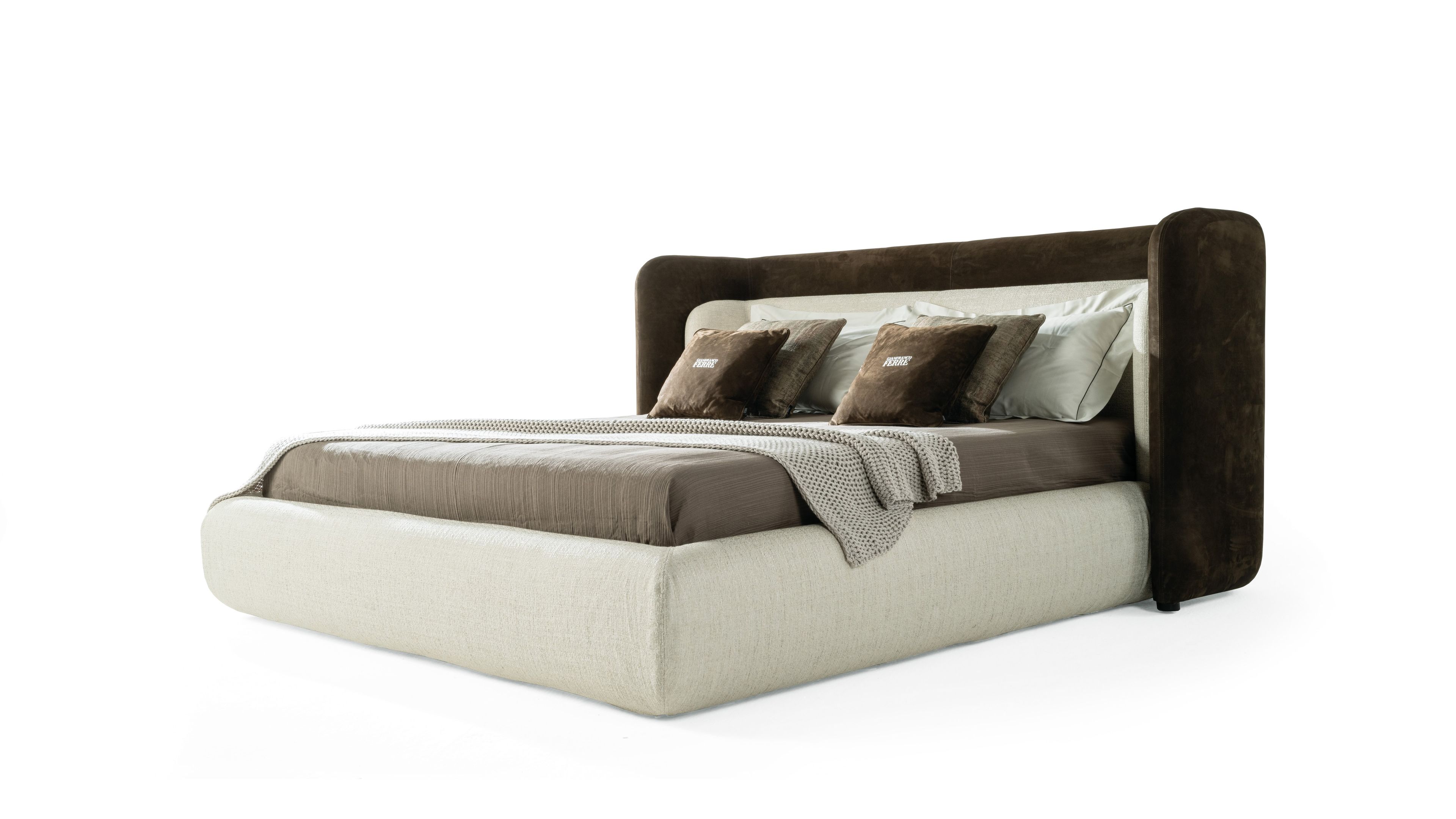 Мягкая кровать из ткани Gianfranco Ferré Home MALCOLM ARCH-00143390 - Вид №1