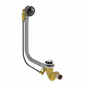 G75-300 Перелив для ванны - модель THG Thg-paris Charleston с рукоятками Покрытие PVD бронза