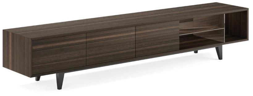 PRADDY Низкая тумба под телевизор из фанерованной древесины  Ml403  - Вид №1