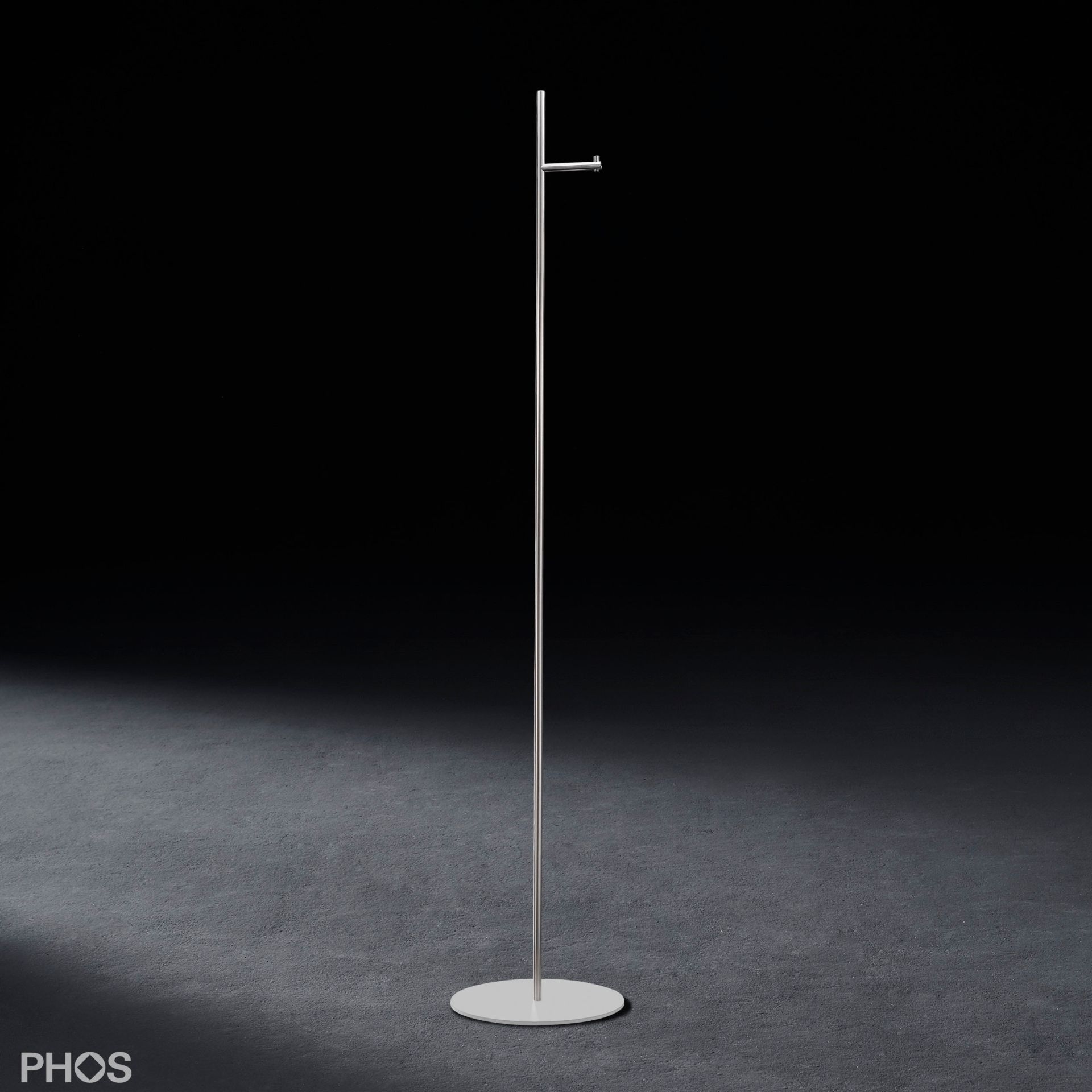 GSTS1S-BPW Вешалка прямая 1s, основание: белое. PHOS 