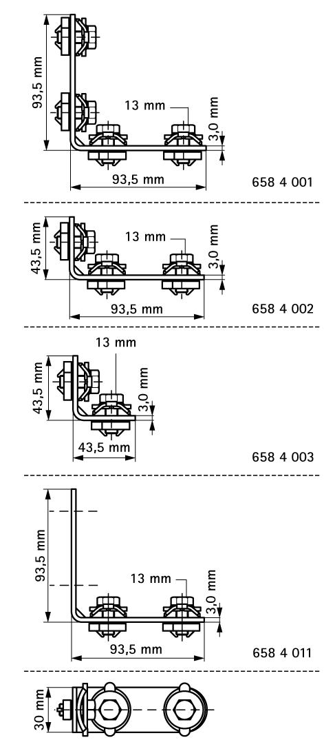 6584001 BIS RapidRail® Уголки 90° для создания конструкций из профиля RapidRail walraven  - Вид №1