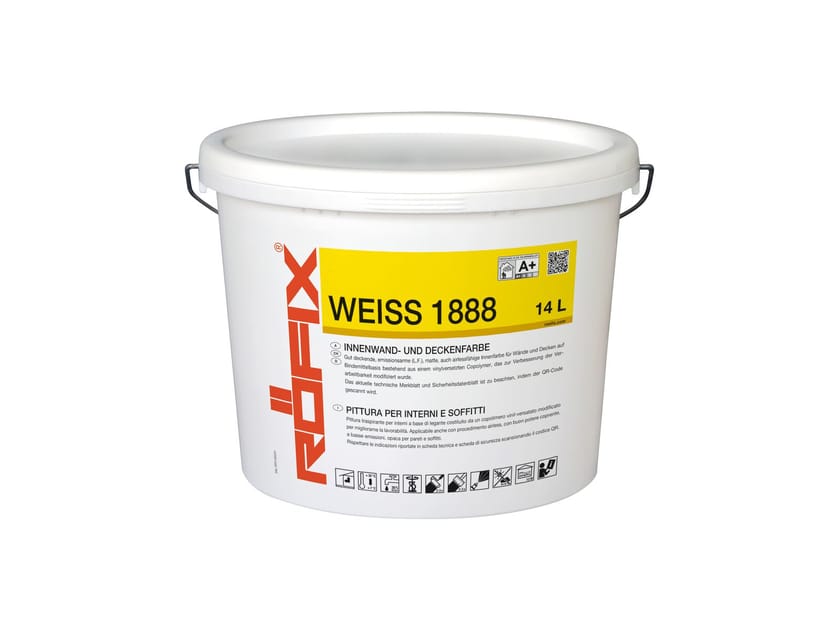 Дышащая краска для интерьера и потолка RÖFIX RÖFIX WEISS 1888 ARCH-00072583