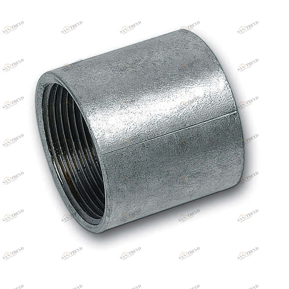 116114V SANHA 16 муфта, ковкий чугун, оцинкованная 11/4 мм 