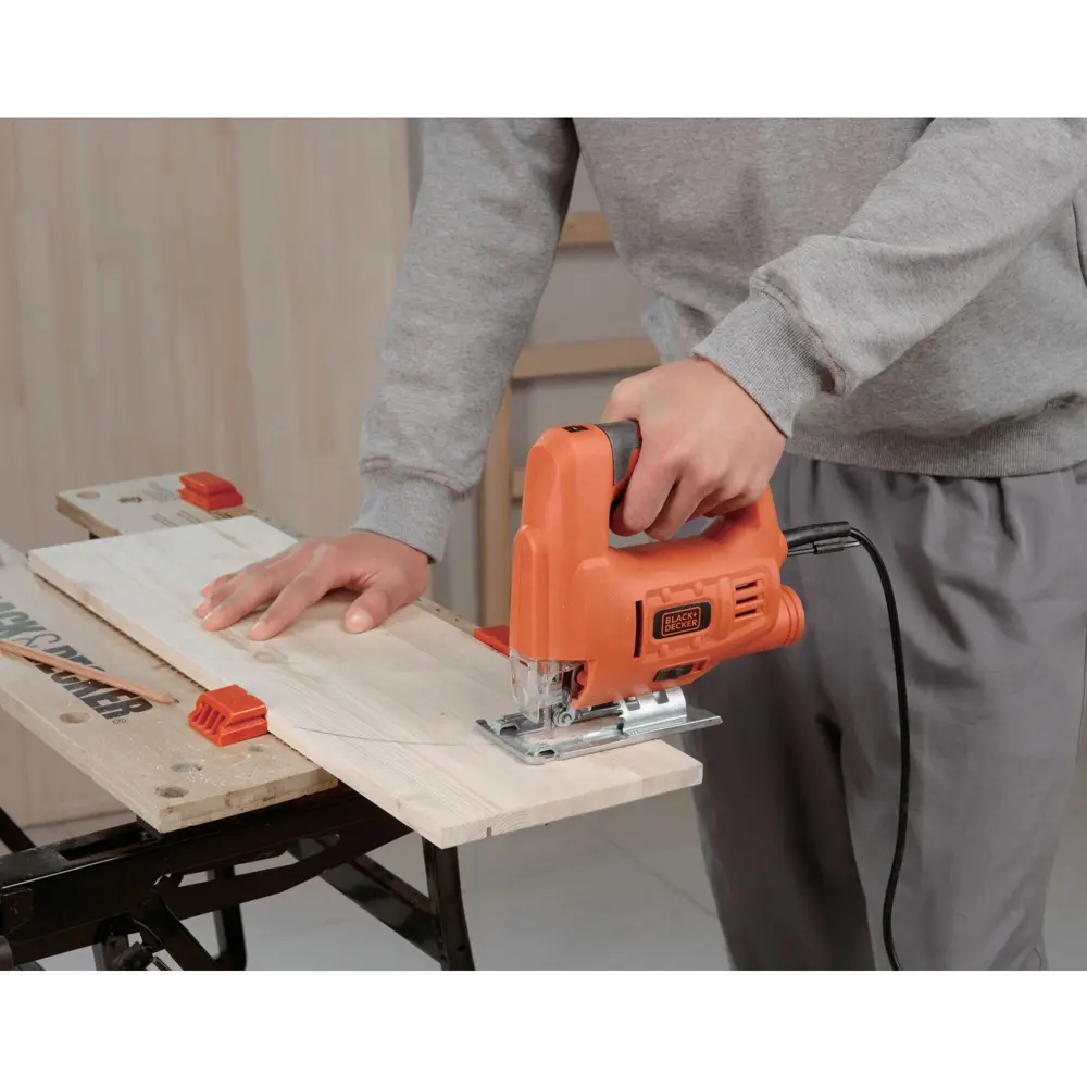 Лобзик сетевой Black&Decker JS20, 400 Вт BLACK + DECKER STLM-2019983 - Вид №22