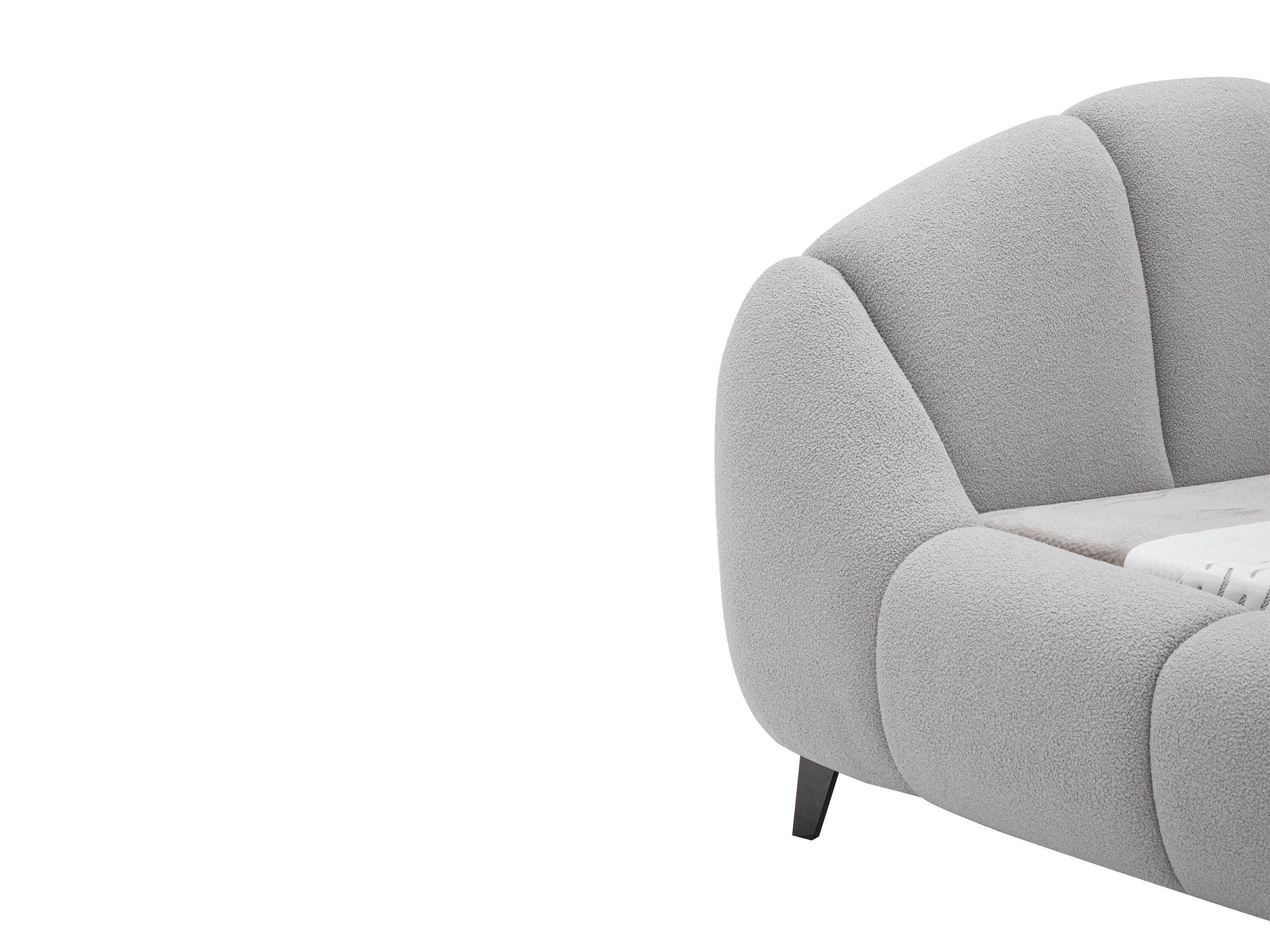 Двуспальная мягкая кровать из ткани CAMPO DE' FIORI COZ628 ARCH-00086057 - Вид №5