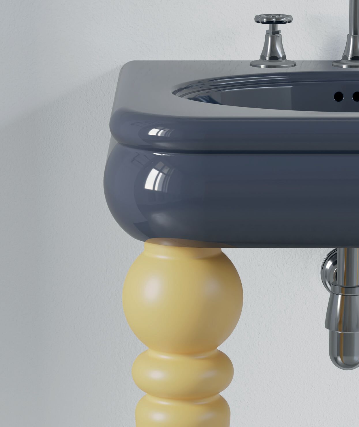 Керамическая раковина BLEU PROVENCE Romantica ARCH-00037127 - Вид №3