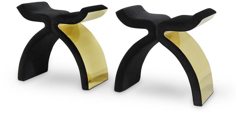 KOKET Бархатный табурет sun-id-1401044 - Вид №2